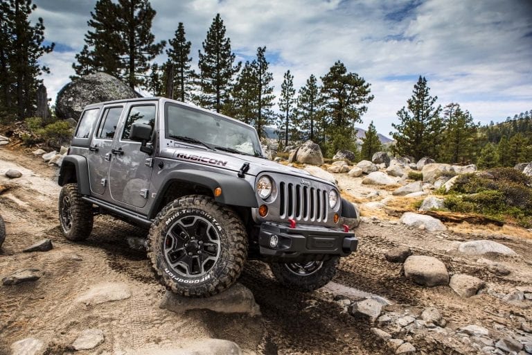 Jeep wrangler grey