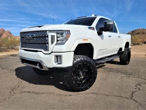 lifted gmc sierra denali